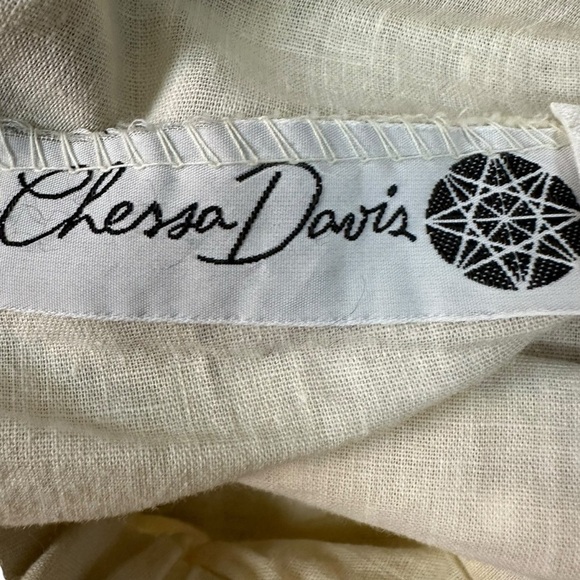 Vintage 70s Chessa Davis Bohemian Prairie Patchwork Maxi Skirt Small Medium - Picture 17 of 17